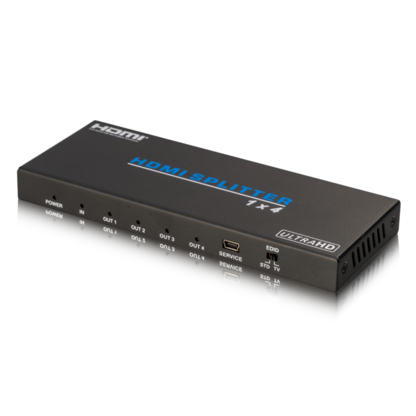 4 Way 4K UltraHD HDMI Distribution Amplifier - Image 2