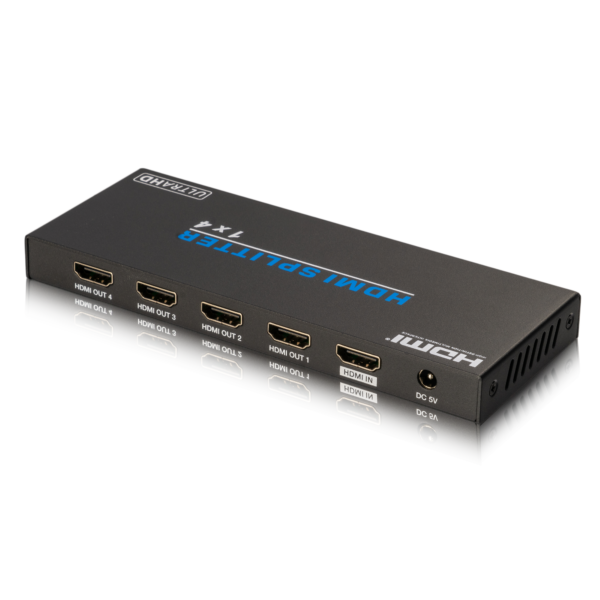 4 Way 4K UltraHD HDMI Distribution Amplifier - Image 3